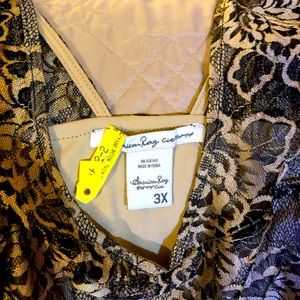 Lacy fit and flare dress